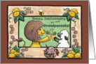 Happy Anniversary for Grandparents-Lion and Lamb- Making Lemonade card