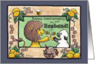 Happy Anniversary to my Husband-Lion and Lamb- Making Lemonade card