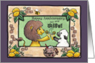 Happy Anniversary to my Wife-Lion and Lamb- Making Lemonade card