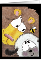 Lion and Lamb, Thinking of You card