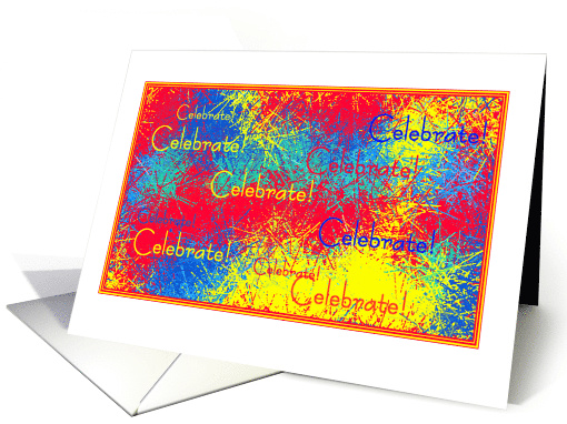Celebration Card Blank card (691103)