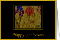 Tapestry Anniversary Card