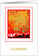 Celebrate Your Day Card Gold card