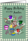 Birthday for Janitor Tools of the Trade Card