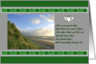 St. Patrick’s Day, Friendship, Photogaph of Ireland, Irish Saying card