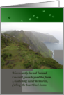 St. Patrick’s Day, Irish poem, Slieve League, Shamrocks card