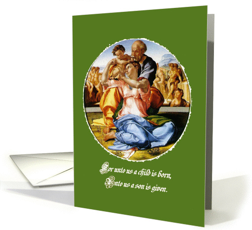 Christmas, joy, Holy Family, bible verse card (706139)