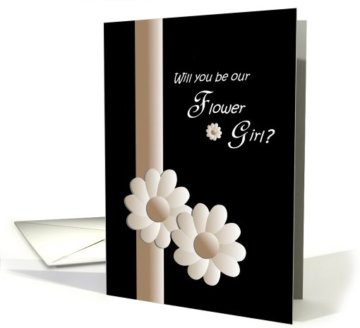 Wedding invitation, flower girl, will you? card (757716)
