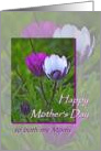 Happy Mother’s Day, for both moms, flowers card