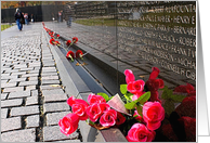 Memorial Day, Viet Nam Memorial photo card