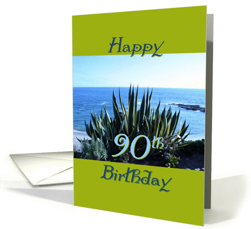 Birthday, 90th, poem card (823660)
