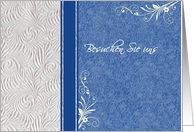 Invite, wedding, German card