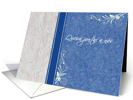 Invite, wedding, Portuguese card (836273)
