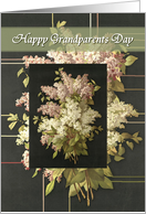 Grandparents Day, Lilacs card