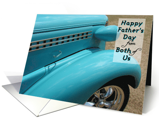 Father's Day from Both of Us, Hot Rod, Funny card (922853)