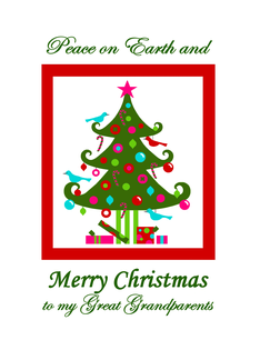 Christmas Tree card...