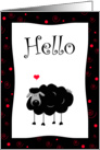 Black Sheep, Hello, I Love Ewe Card