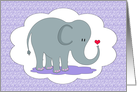 Elephant Big Hugs Love Romance Card