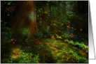 Dark Mystic Forest, Blank Inside card