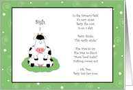 Funny Cow Poem, Lost...