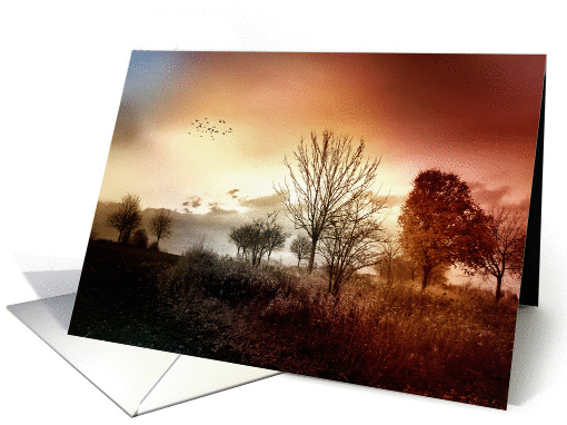 Pastel Evening, Blank Inside card (937863)