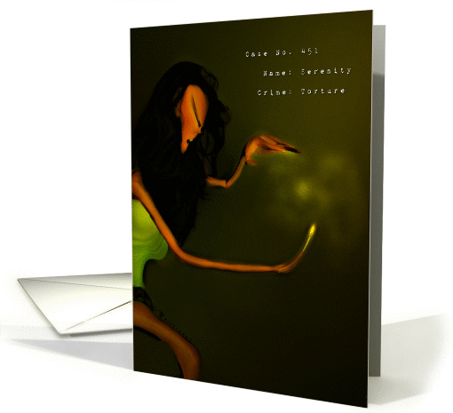 Serenity - Crime Series - Crime of Torture card (674825)