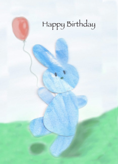 Blue Bunny Birthday...