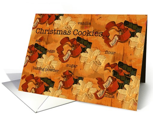 Christmas Cookies card (675790)