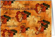 Christmas Cookies card