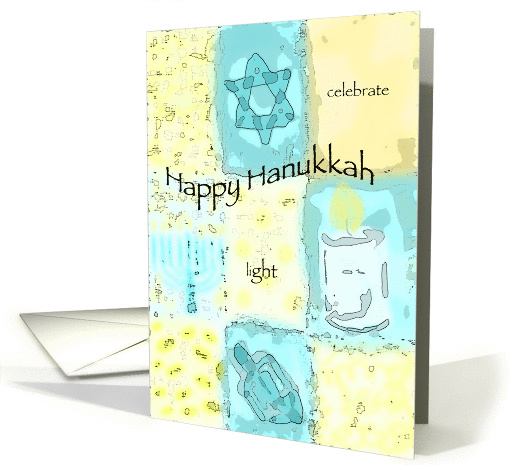 Happy Hanukkah(Celebrate,Light) card (688572)