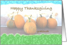 Happy Thanksgiving/ Pumpkins card