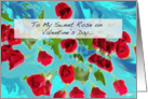 Sweet Rose Valentine’s Day Card