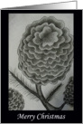 Christmas Pinecone card