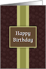 Happy Birthday card