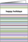 Happy Holidays card