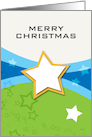 Merry Christmas, Stars Card