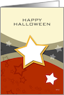 Happy Halloween, Autumn Colors Holiday Card