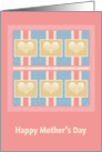 Happy Mother’s Day, Pink Hearts card
