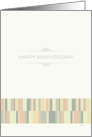 Happy Anniversary, Classic Colors card