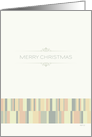 Merry Christmas, Classic Colors card