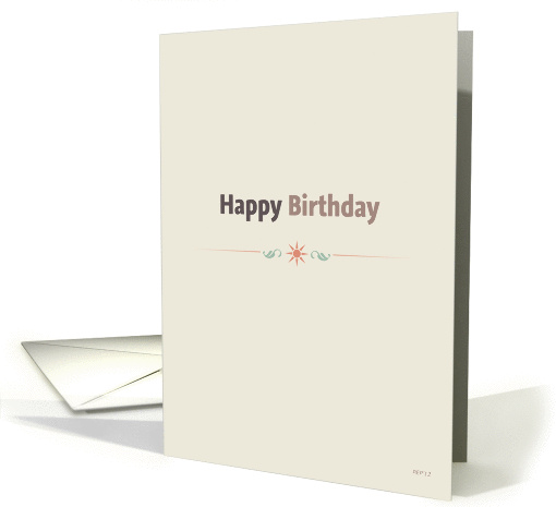 Happy Birthday card (933337)