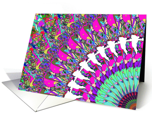 Abstract Expressionism Art card (933616)