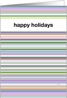 Happy Holidays card