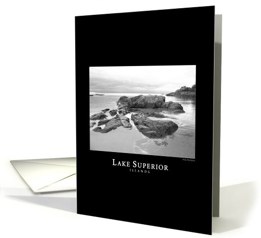 Lake Superior Islands Photography card (936578)