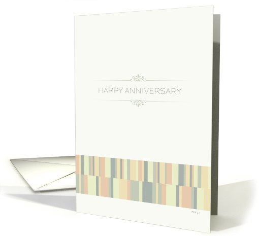Happy Anniversary, Classic Colors card (977027)