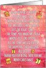 To My Best Friend at Christmas Time Thank You for Being There for Me card