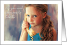 Need someone to talk to? Call me! Retro painting of girl with phone. card