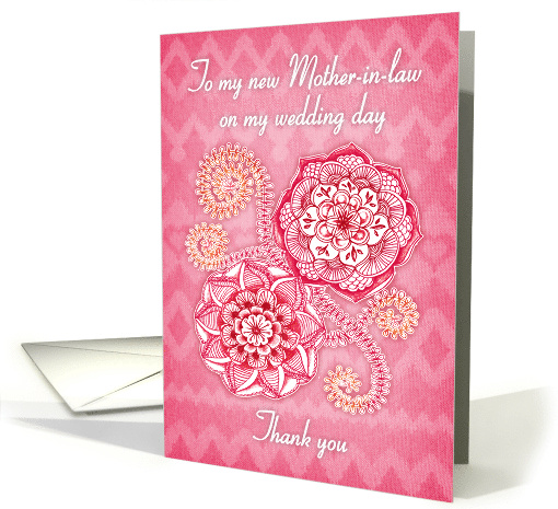 Thank You to New Mother-in-law on My Wedding Day with... (1136490)