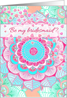 Be my bridesmaid?...