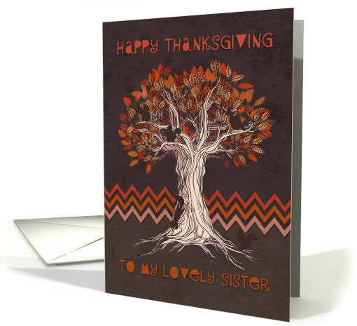 Happy Thanksgiving to My Sister with Squirrel Tree &... (1189238)